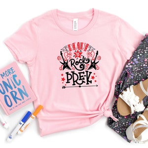 Ready To Rock Pre-K Shirt, Pre-K Squad Shirt, Back To School Shirt, Musical Pre-K Shirt, Pre-K Teacher Shirt, Pre-K School Shirt