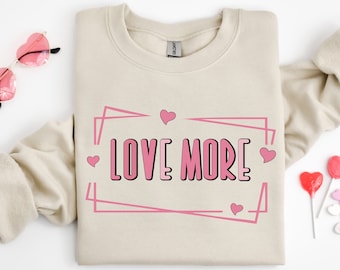 Love Sweatshirt, Love Valentines Sweatshirt, Retro Love Sweatshirt, Valentine's Day Sweatshirt, Valentines Day Gift Hoodie, Valentine Hoodie
