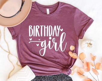 Birthday Girl Shirt, Birthday Woman Shirt, Birthday Party Shirt, Birthday Shirt, Birthday Love Shirt, Birthday Shirt For Woman, Party Shirt