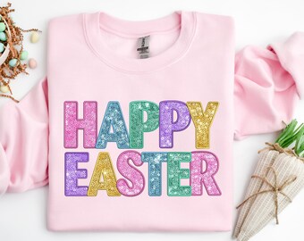 Happy Easter Shirt, Happy Easter Bunnies Shirt, Bunny Shirt, Easter Bunny Shirt, Cute Easter Shirt, Leopard Bunny Shirt, Easter Matching Tee
