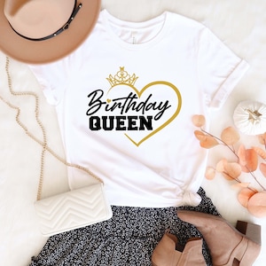 Birthday Queen Shirt, Birthday Woman Shirt, Birthday Party Shirt, Birthday Shirt, Birthday Girl Shirt, Birthday Shirt For Woman, Party Shirt