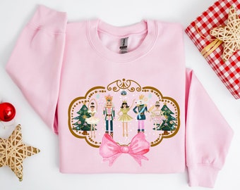 Nutcracker Sweatshirt, Christmas Sweatshirt, Sugar Plum Fairy Shirt, Christmas Sweater, Christmas Shirt, Xmas Shirt, Christmas Gift