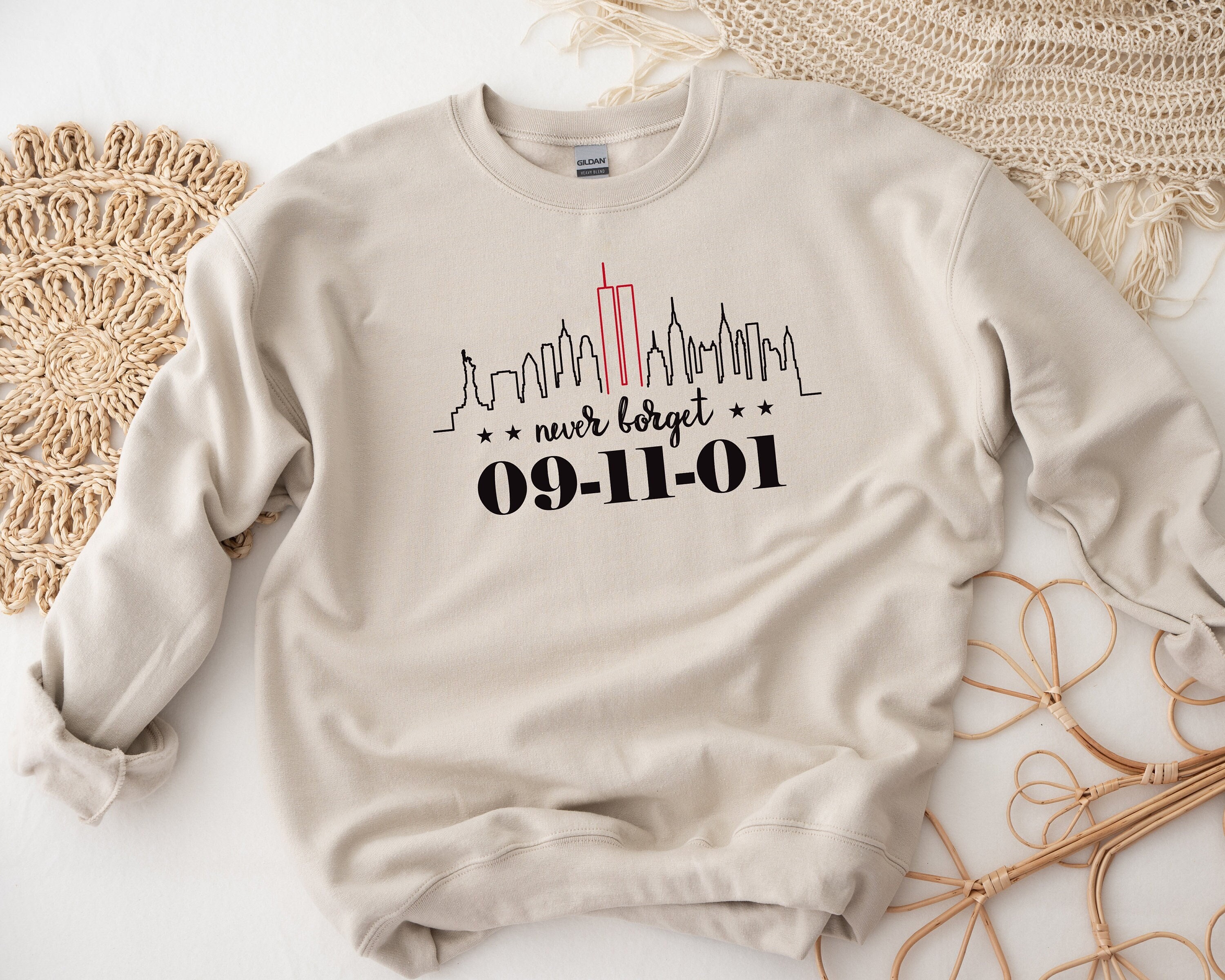 9/11 Never Forget Unisex Heavy Blend™ Hooded Sweatshirt 9/11 Never Forget Unisex Heavy Blend™ Hooded Sweatshirt