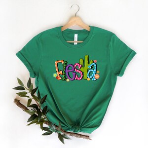 Fiesta Cactus Shirt, Mexican Shirt, Fiesta Flower Shirt, Cinco De Mayo Shirt, Fiesta Party Shirt, Mexican Party Shirt, Hispanic Party Shirt bild 3