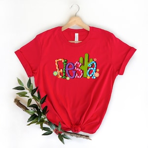 Fiesta Cactus Shirt, Mexican Shirt, Fiesta Flower Shirt, Cinco De Mayo Shirt, Fiesta Party Shirt, Mexican Party Shirt, Hispanic Party Shirt bild 4