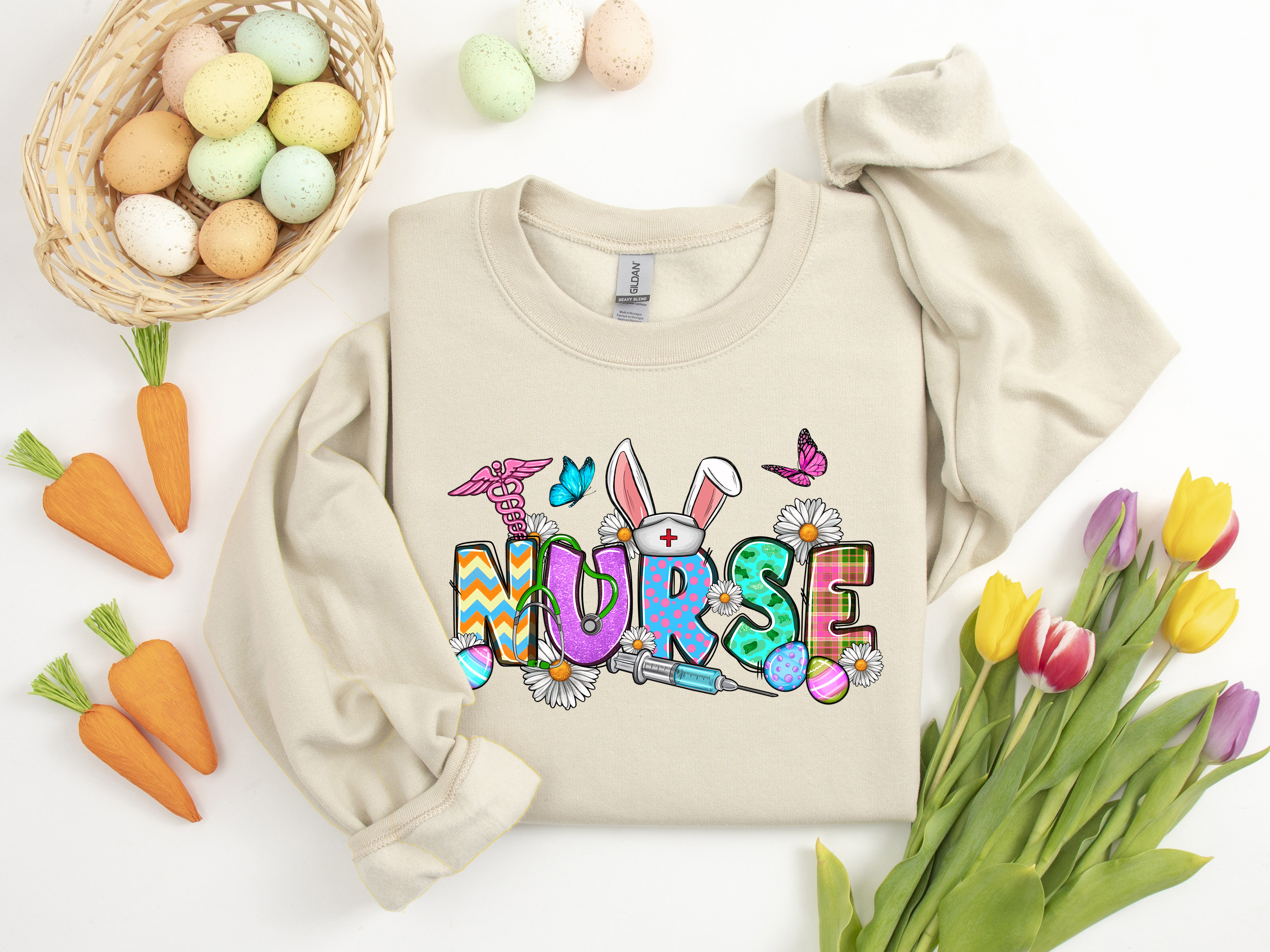 Hase Krankenschwester Shirt, Ostern Krankenschwester Tshirt, Ostergeschenk für Krankenschwester, Ostern Shirt für Krankenschwester, Ostern Medizinisches Shirt, Ostern Stillshirts, Krankenschwester T-Shirt