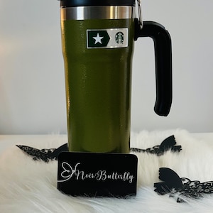 Starbucks + Stanley Military Commitment Double Walled Hammered  Stainless Steel Tumbler With Handle: Tumblers & Water Glasses