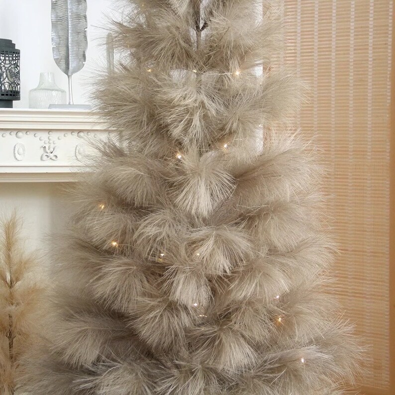 Luxury Everlasting Pampas Tree, Artificial Pampas Grass Tree, Indoor or