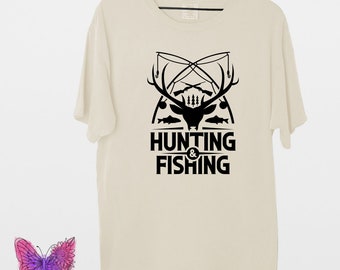 Men's wildlife Hunting Fishing Camping DTF Transfer Outdoors | Men's Buck | Iron On Transfer | Direct To Fabric Shirt Transfer