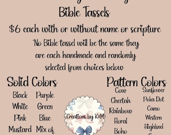 Bible Tassel