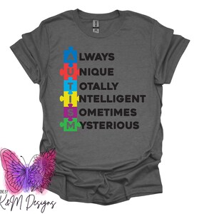 Autism Building Blocks DTF Transfer | Puzzle Piece Autism Transfer | Autism Awareness | Iron On Transfer | Ready To Press