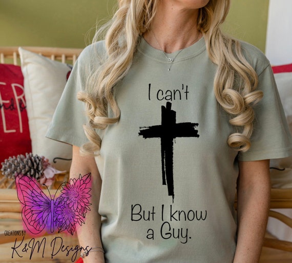 Man of Faith Colorful Cross Christian T Shirt Man of Faith Colorful Cross Christian T Shirt