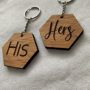 Custom Laser Engraved Wooden Keychains. Sports teams. Dog Mom. Dog Dad. Grandparent. image 6