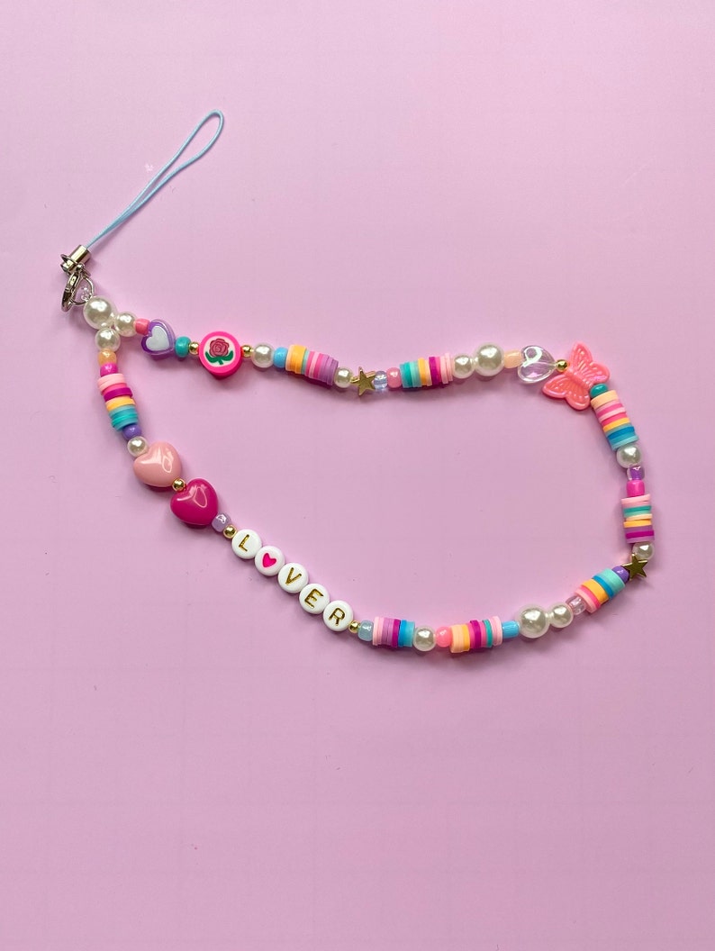 Taylor Swift Lover Phone Charm Bracelet Lover Eras Tour Etsy