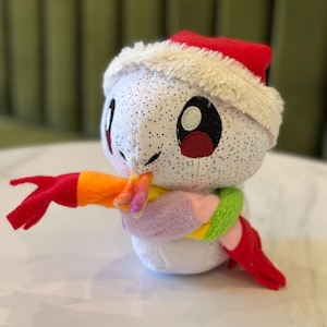 Holiday Rainbow Sparkling Snake plushie! plush toy, stuffed animal Christmas