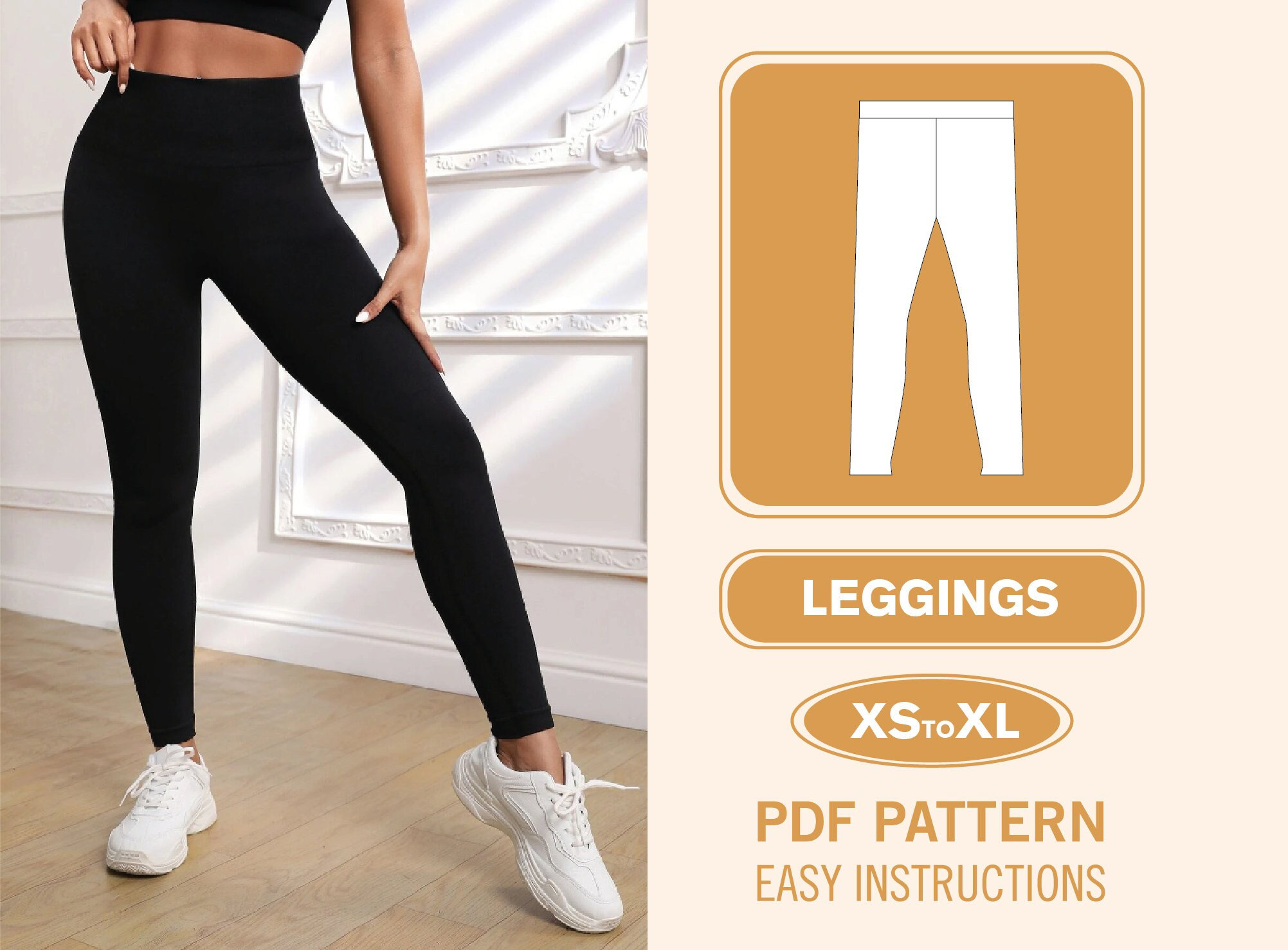 Leggings Pdf Pattern -  Canada