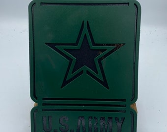 US Army Trailer Hitch Cover