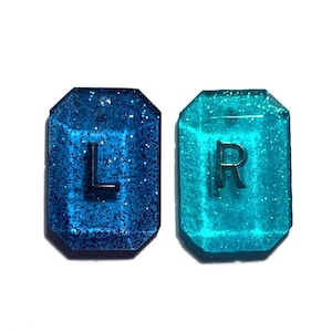 Rectangle Gem X-ray Markers Set of 2