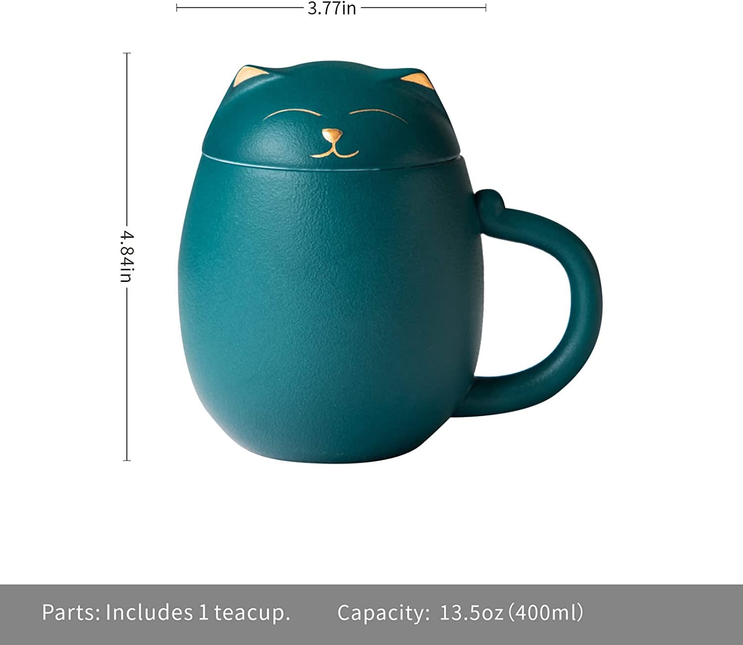 Tea Mug With Infuser and Lidcute Cat Tea Cup With Filter for Etsy Canada