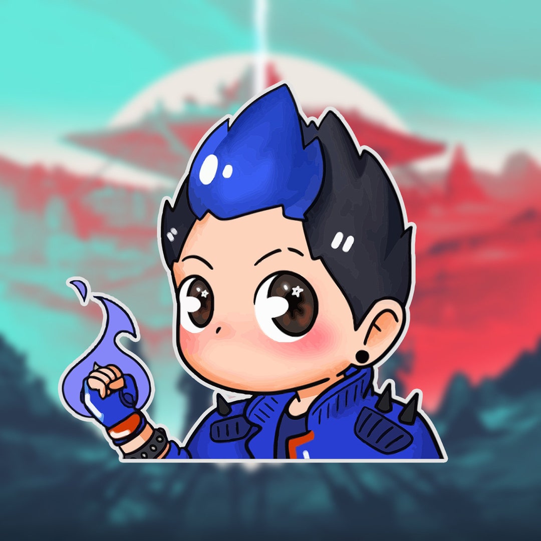 Yoru Stickers Valorant Stickers Laptop Stickers Valorant Etsy