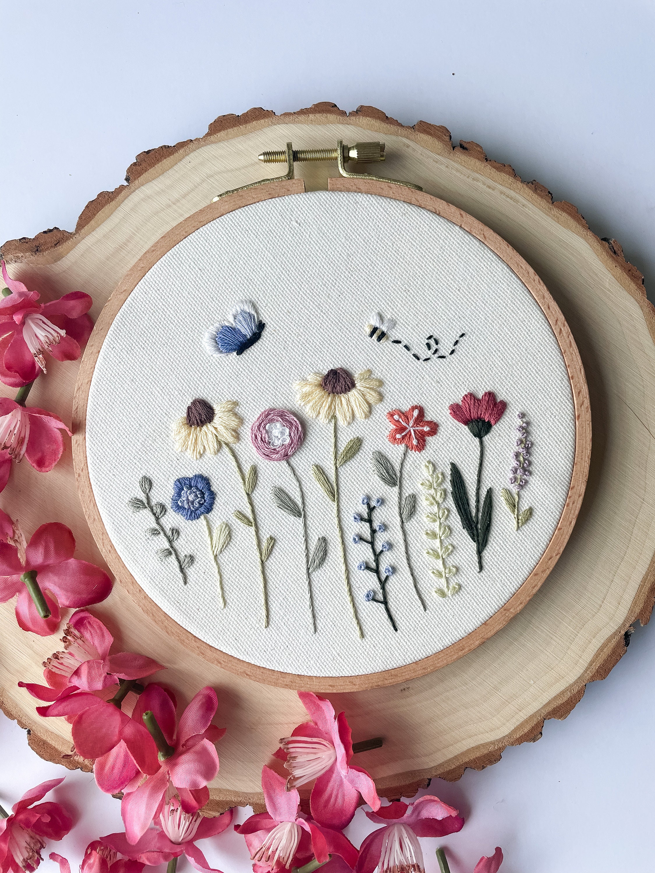 Is anyone else working on an embroidery journal? I've been having a lot of  fun trying to keep up with stitching an icon a day. : r/Embroidery