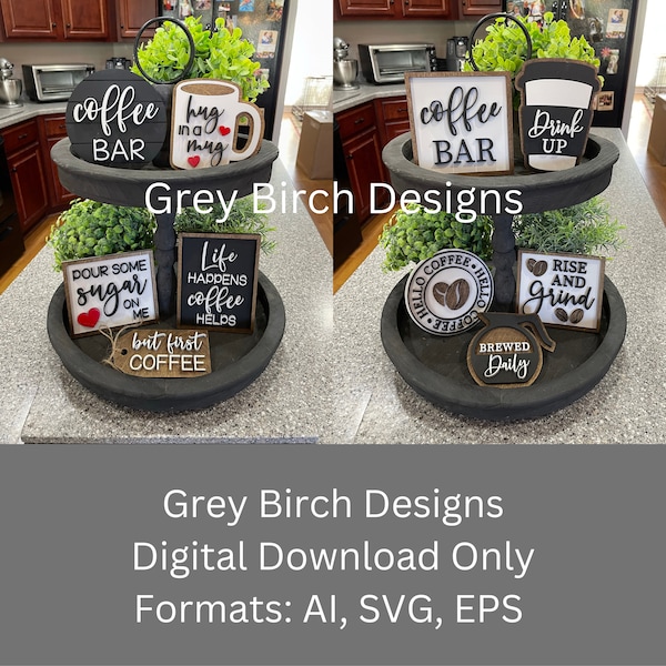 Tiered Tray Decor Bundle Etsy