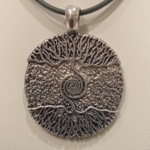 Vintage Tree of life pendant, necklace