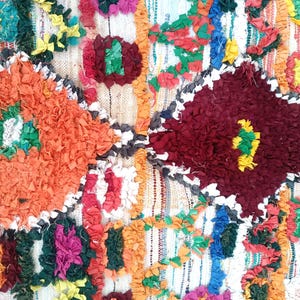 Traditional Amazigh rug from the Atlas Mountains, washable and sustainable