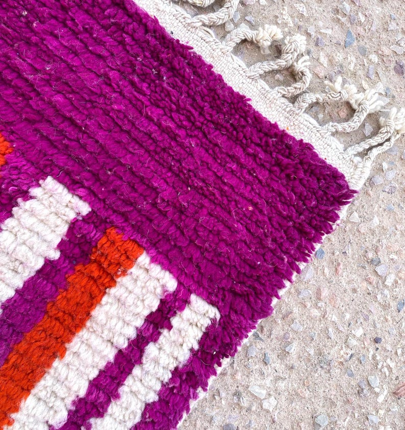 Pink Moroccan Runner,colorful custom runner,Large runner Pink,amazing runner,Pink Berber Runner,Boujaad Runner,artistic runner
