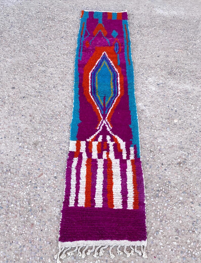 Pink Moroccan Runner,colorful custom runner,Large runner Pink,amazing runner,Pink Berber Runner,Boujaad Runner,artistic runner