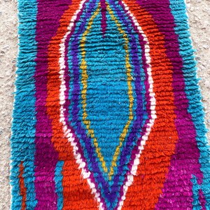 Pink Moroccan Runner,colorful custom runner,Large runner Pink,amazing runner,Pink Berber Runner,Boujaad Runner,artistic runner