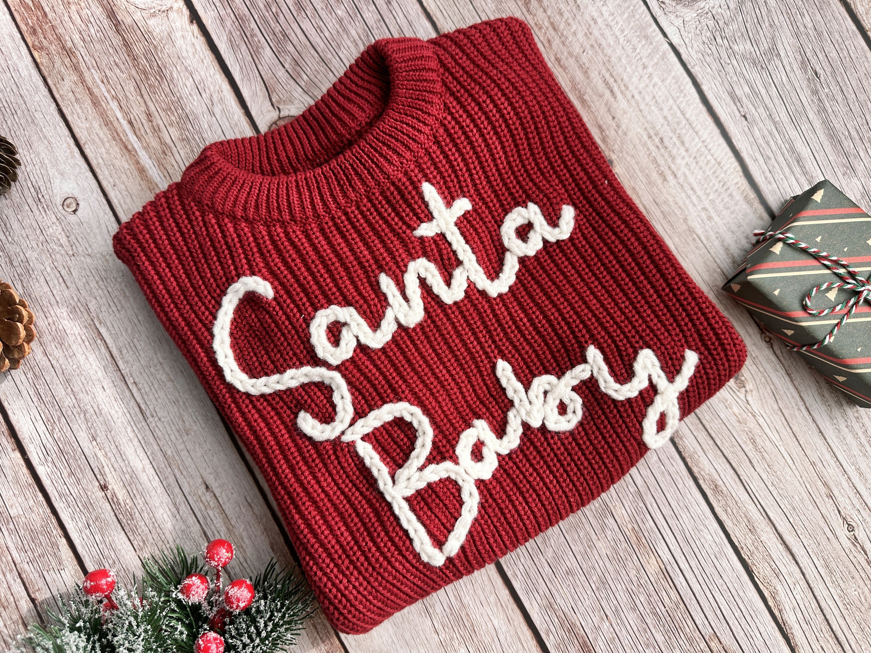 Newborn Ugly Sweater Christmas Etsy