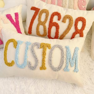 Personalized Name Pillow cover, Nursery Pillow, Custom Name Pillow, Toddler Birthday Gift, Baby Room Decor, Decorative Baby Name Pillow