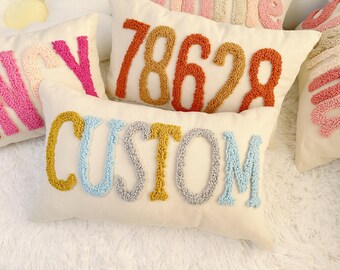 Personalized Name Pillow cover, Nursery Pillow, Custom Name Pillow, Toddler Birthday Gift, Baby Room Decor, Decorative Baby Name Pillow