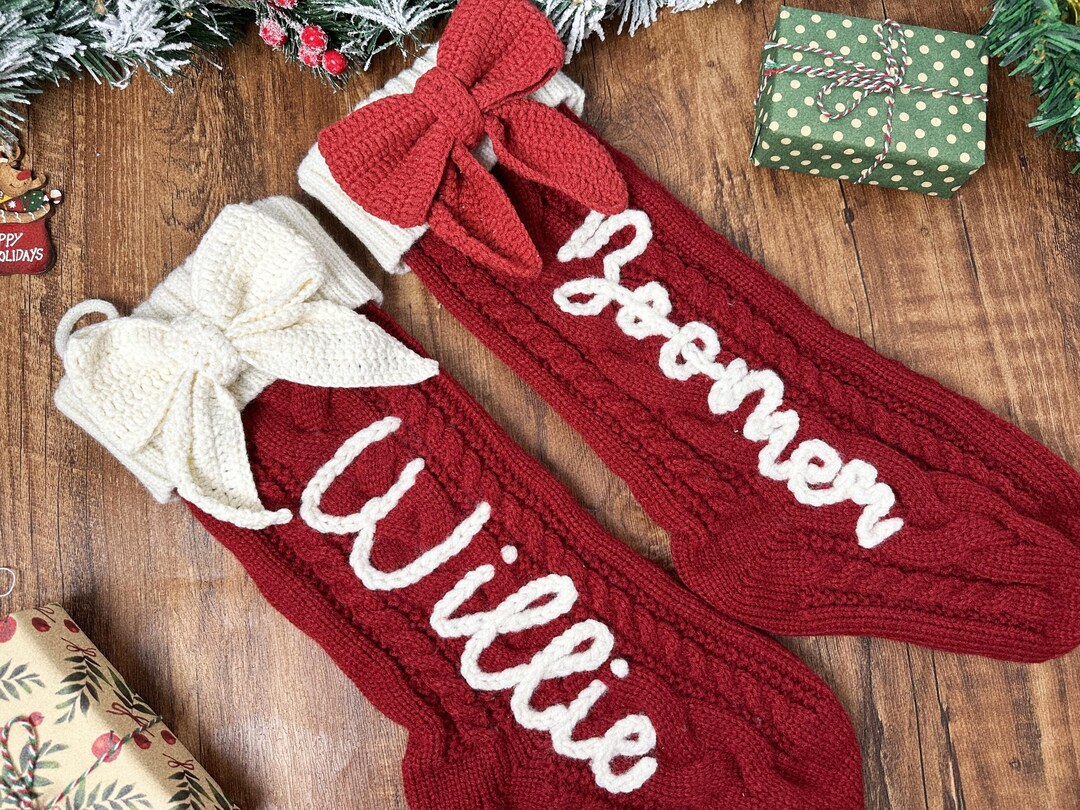 Winter Classic Personalized Stocking, Personalized Christmas Stockings ...