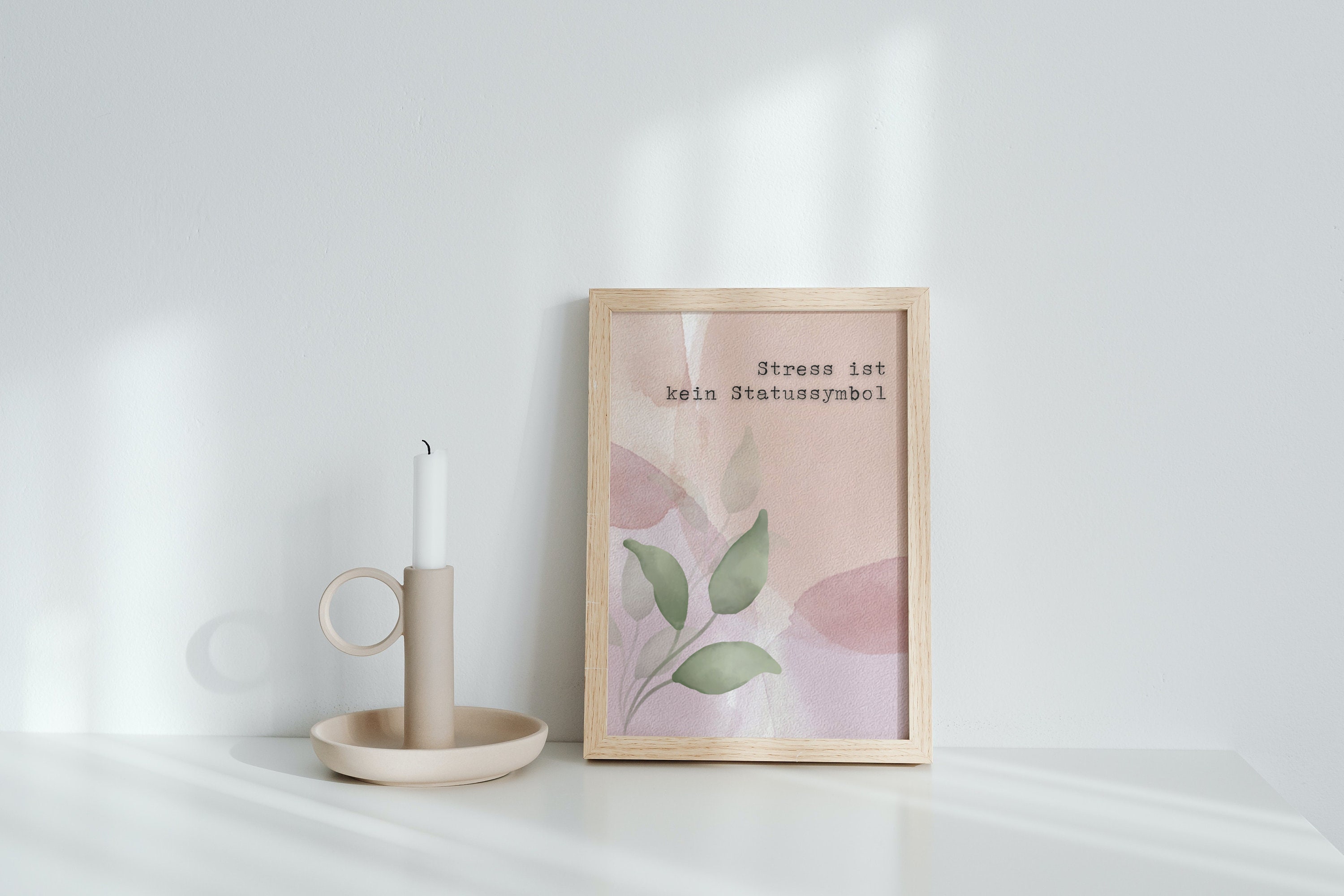 Poster Spruch Aquarell Bild Etsy.de