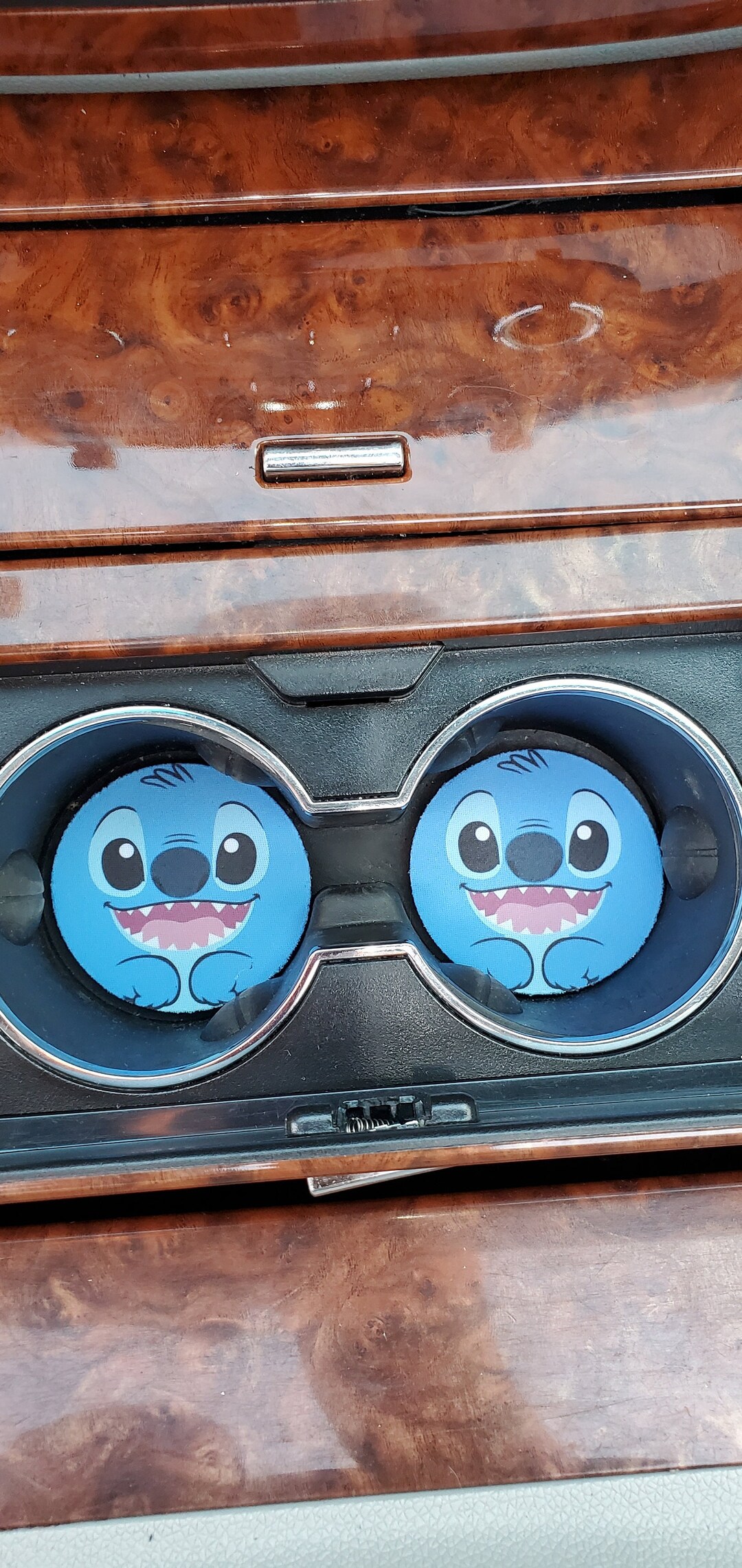 Happy Stich Stitch Car Accessories Car Decor Car Coasters Etsy