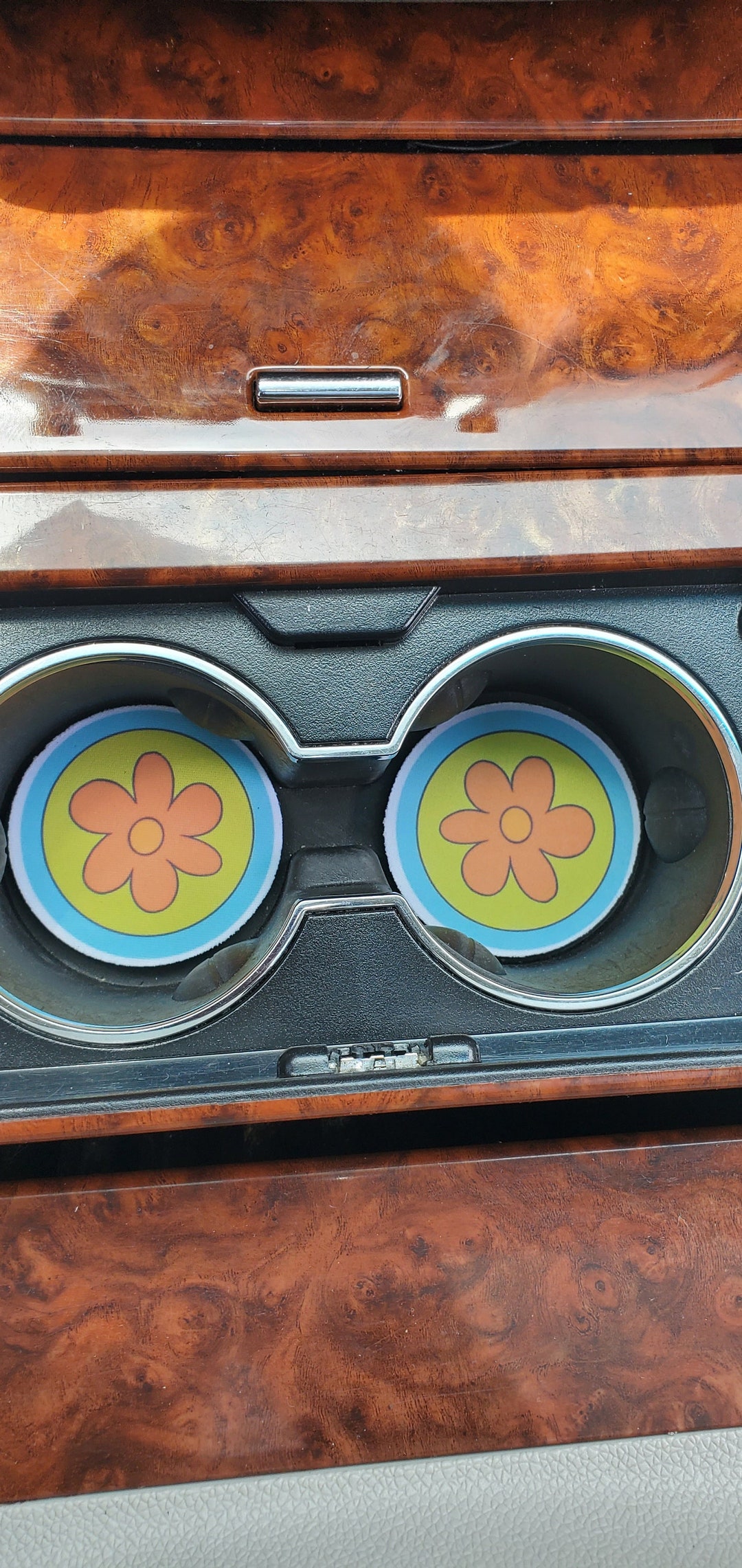 Mystery Logo, Vintage, Retro, Mystery, Car Coaster, Coaster, Car