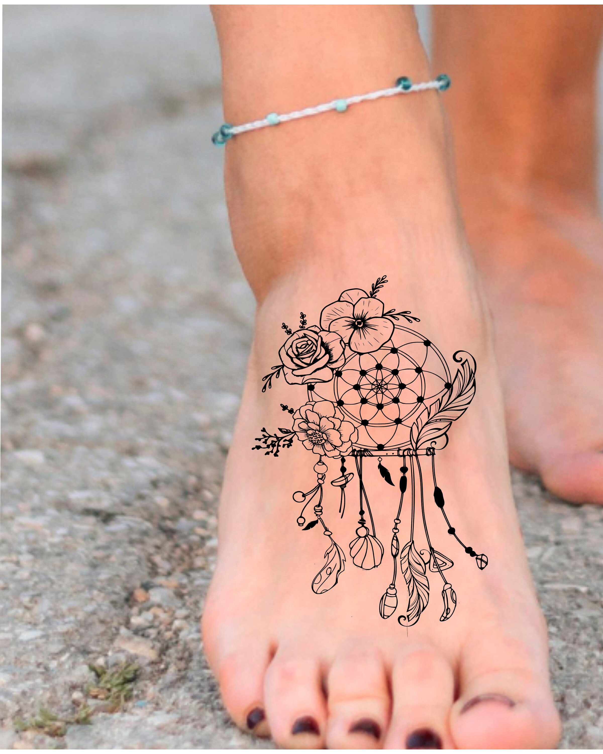 Dreamcatcher Foot Tattoos 35-pics-revealing-how-tattoos-age-over-time