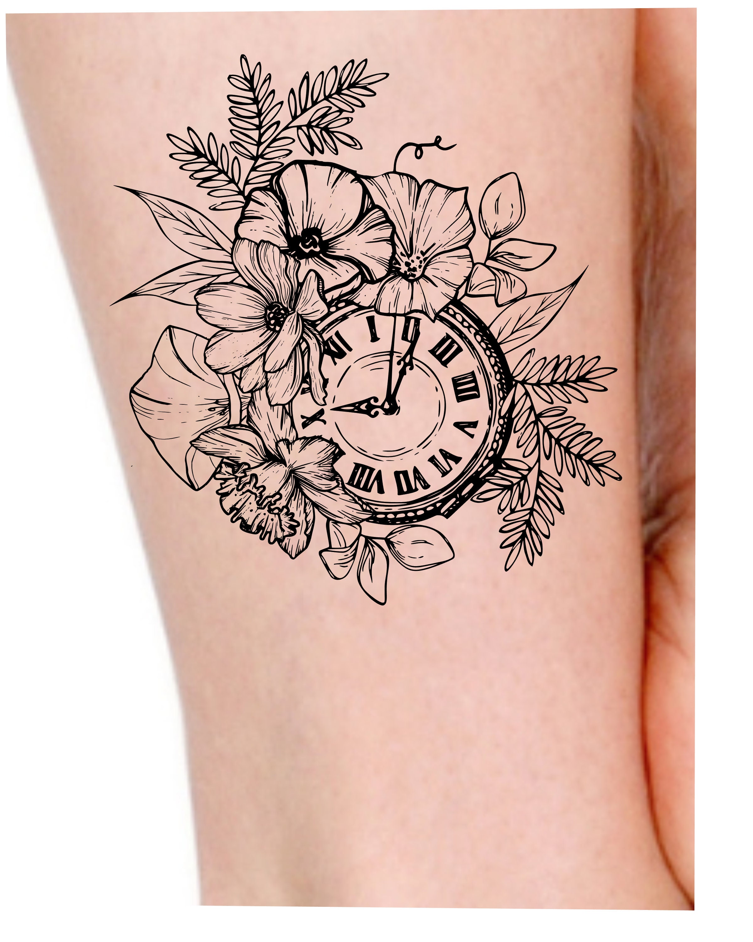 75 Classy Clock Tattoos On Arm