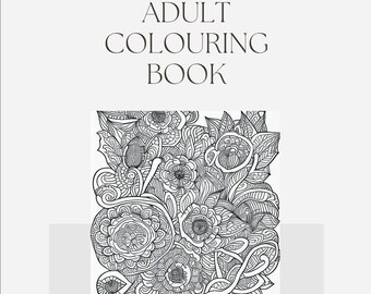 Livro para colorir adulto