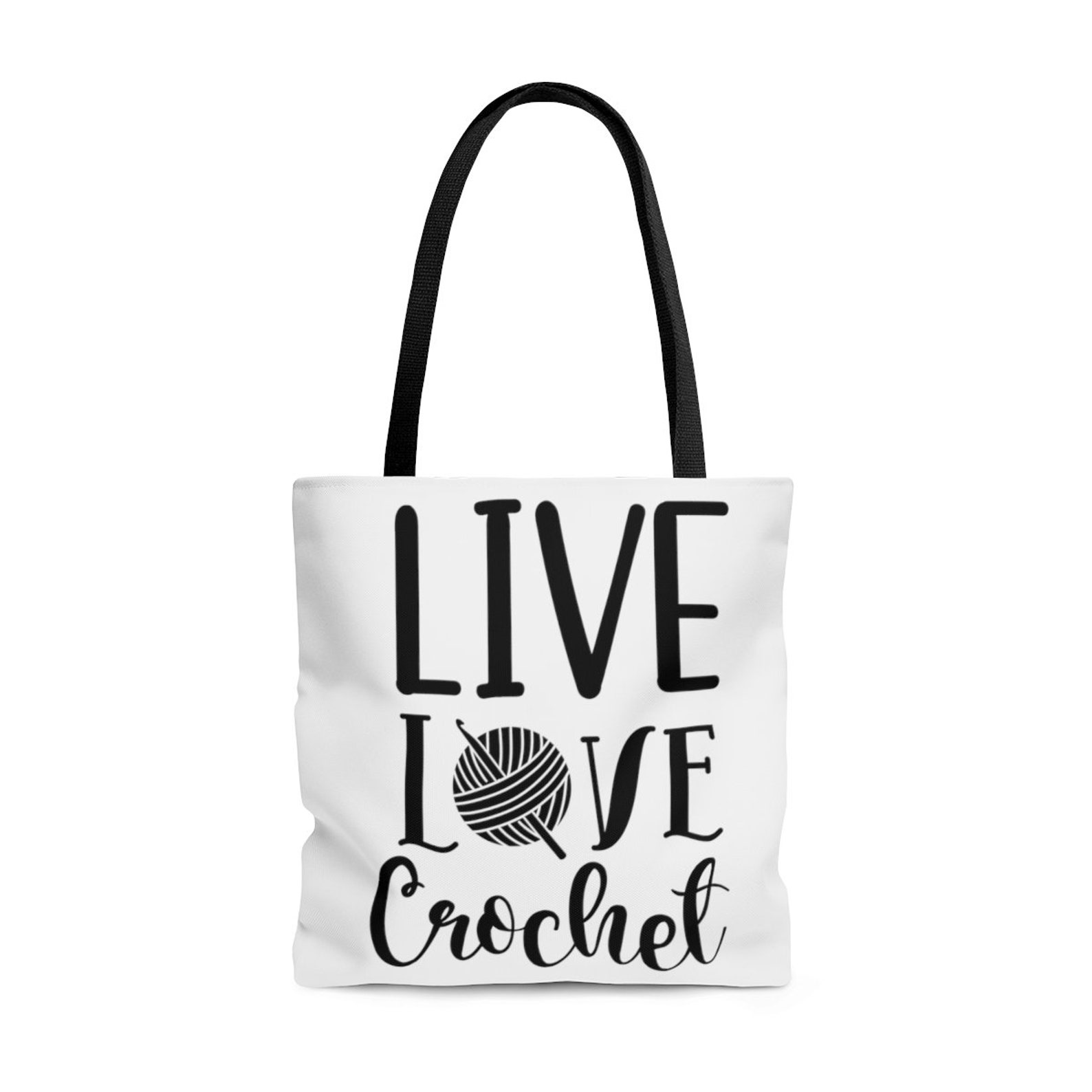 Crochet Tote Bag Crochet Needle Crochet Knitting Storage Etsy