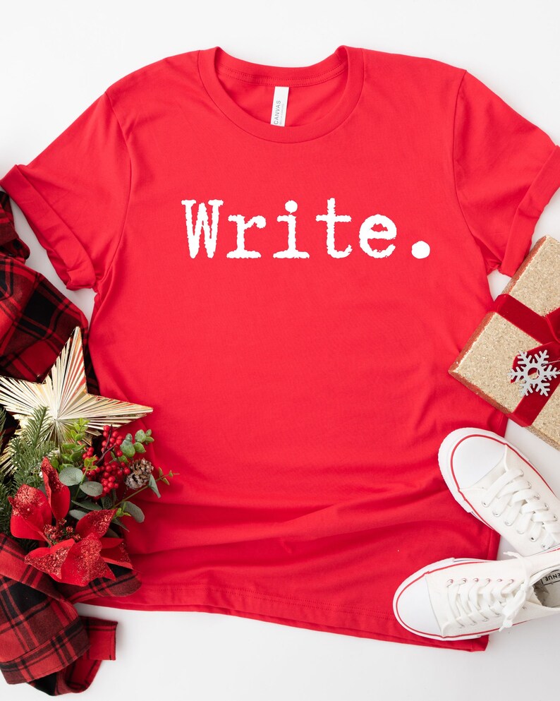 Write Writer Shirt Journalist Shirt Novel Writer Shirt - Etsy