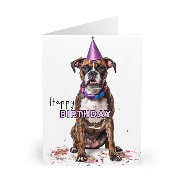 Dog Birthday Cards Bulk Etsy