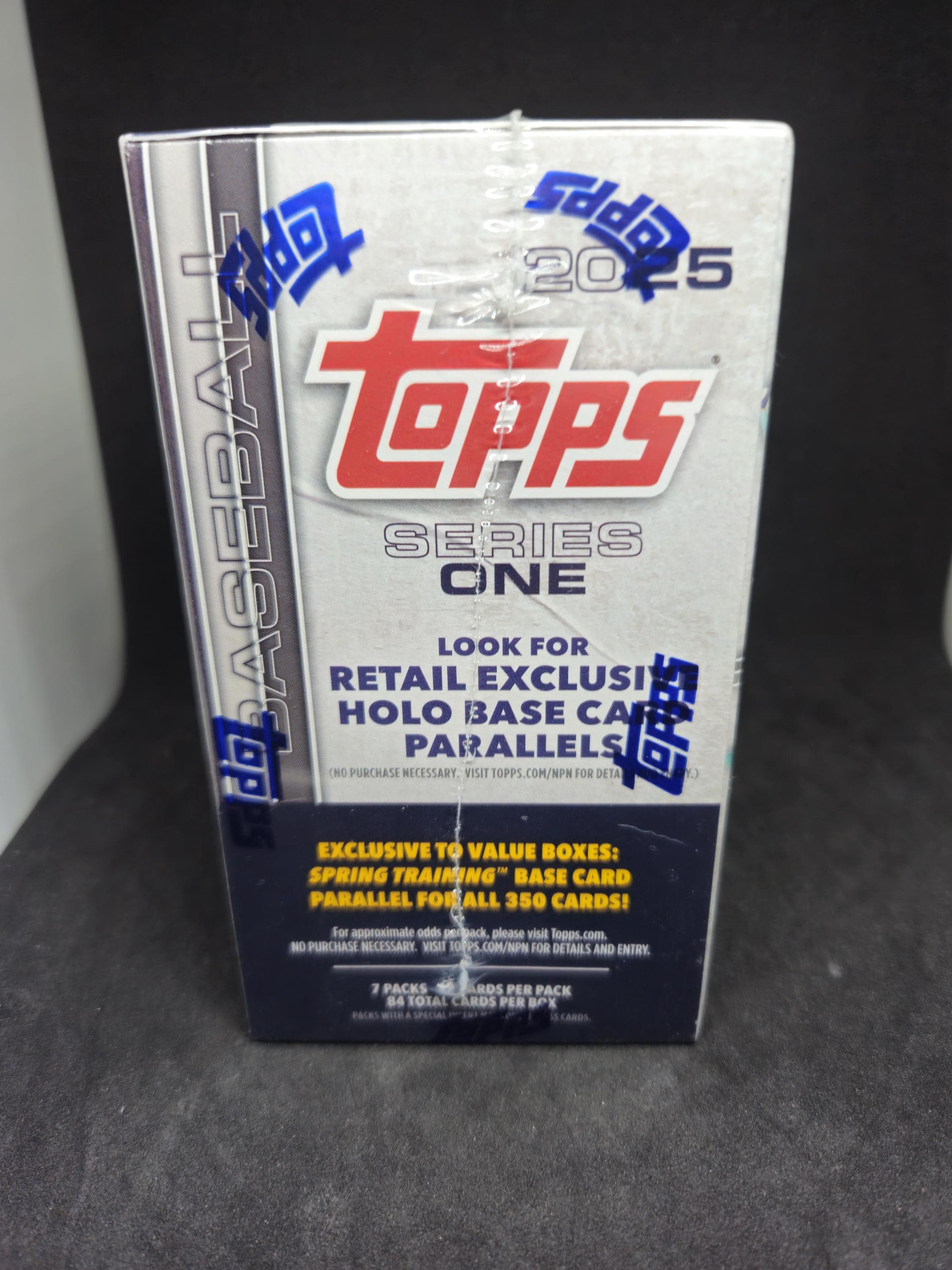 Topps 2025 Series 1 MLB Baseball 7-pack Blaster Box - NEW Factory
