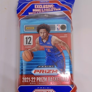 Pack de violoncelles exclusifs NBA Panini Prizm 2021-22 NBA - Neuf scellé en usine - Pack bonus de 12 cartes + 3 cartes Prizm