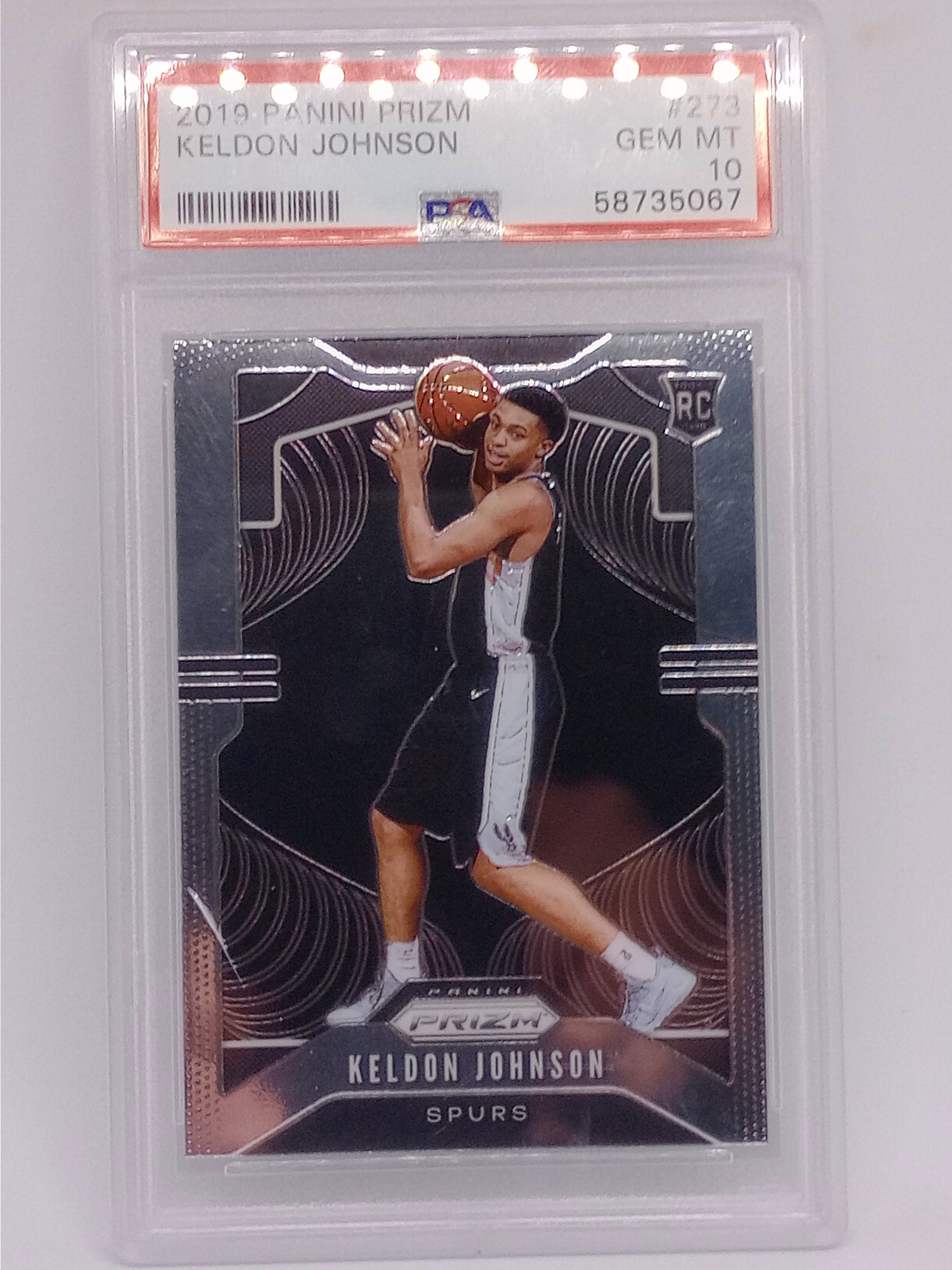 ケルドン・ジョンソン 2019-20 NBA パニーニ プリズム #273 ルーキー 