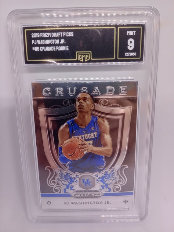 PJ Washington Jr. 2019 Panini Prizm Draft Picks 95 Crusade Rookie 