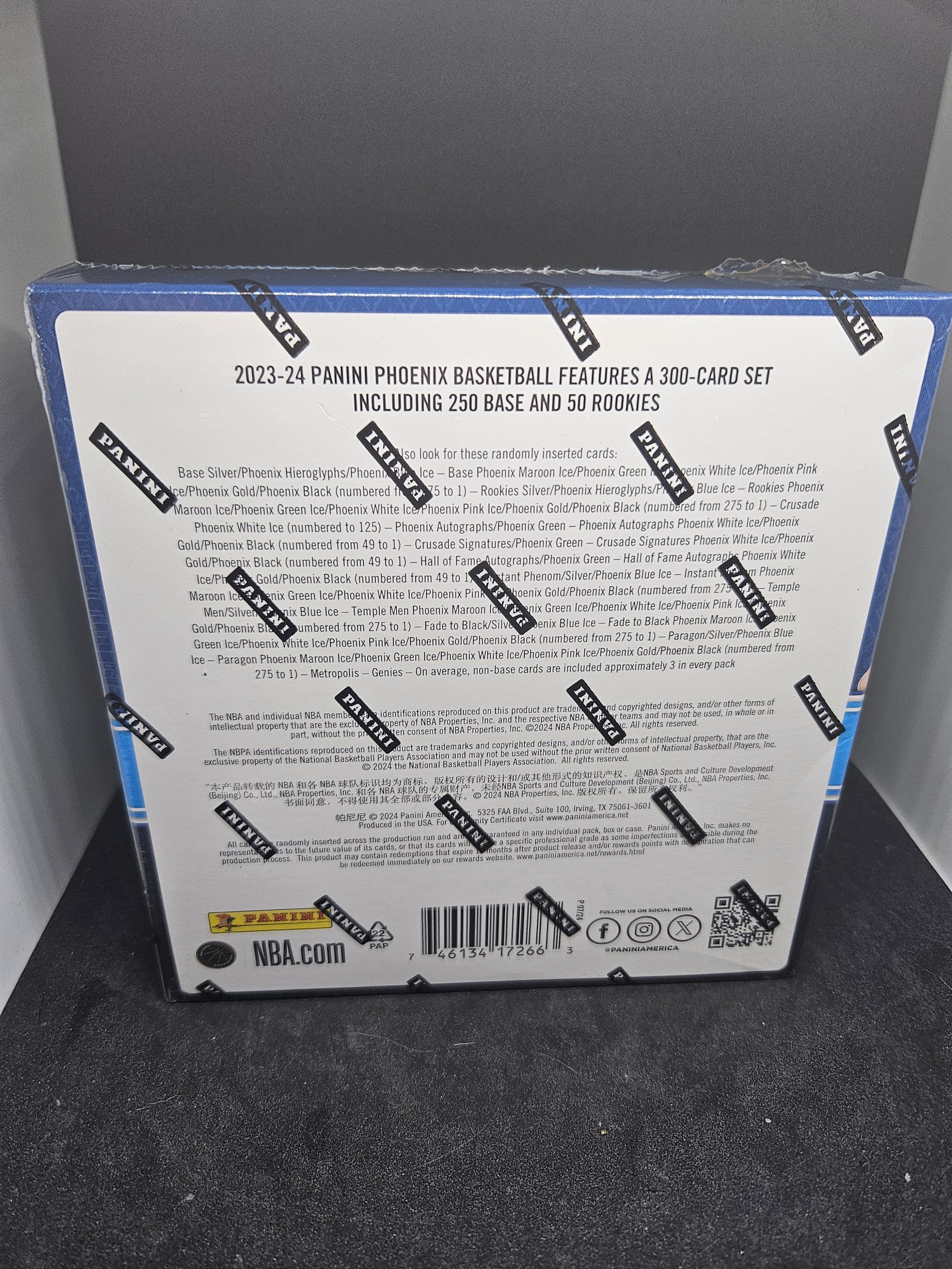 Panini Phoenix 2023-24 Mega Box Debut Edition - New Factory Sealed 