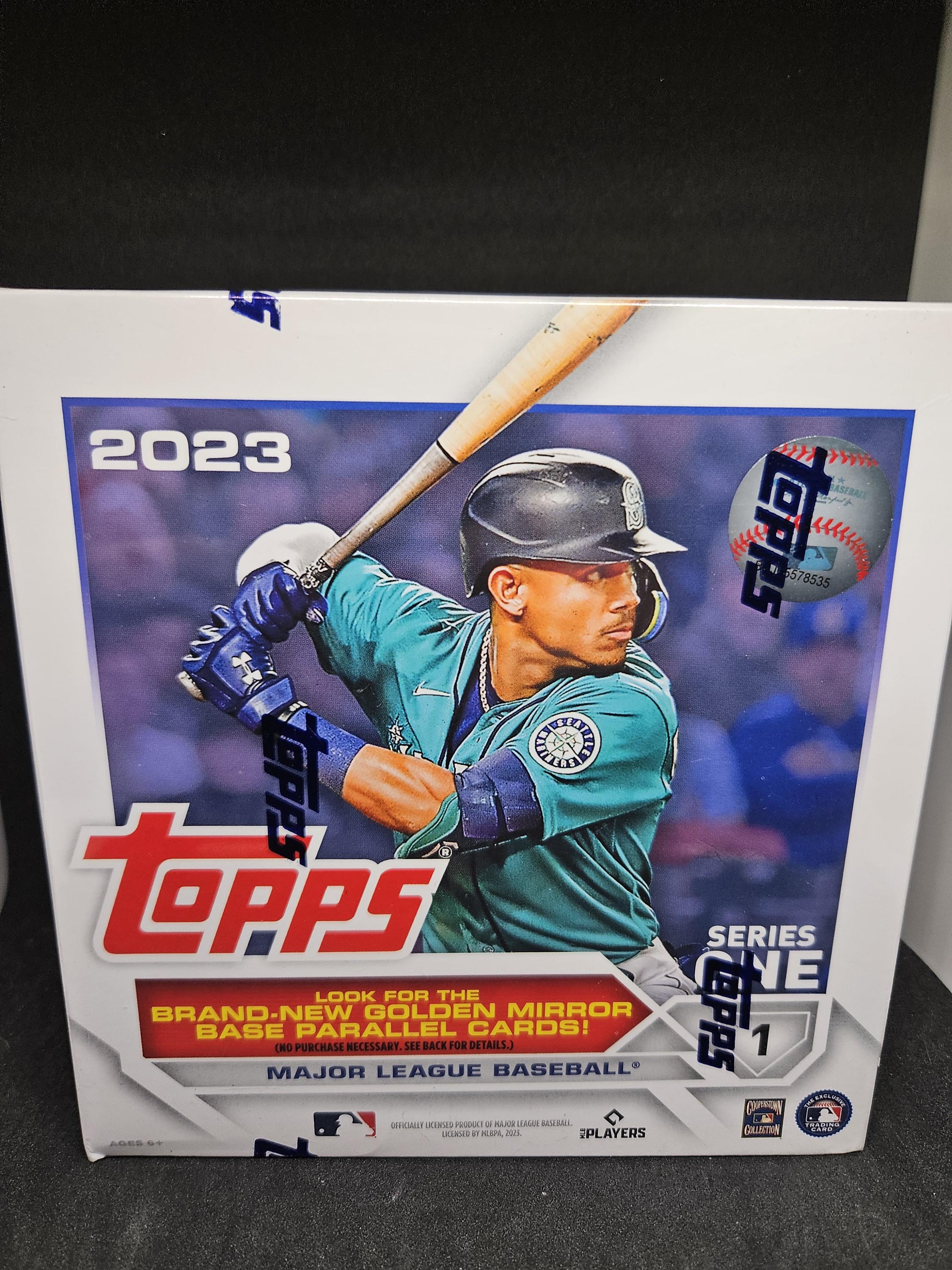 Topps 2023 Series 1 MLB Baseball Monster Box - NEW - Golden Mirror